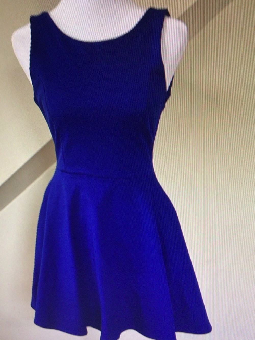 lululemon athletica Sleeveless Flared Mini Dress - Cobalt